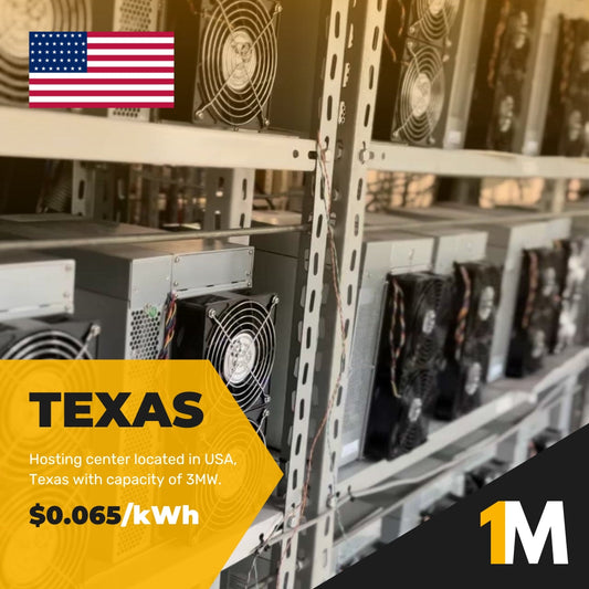 OneMiners Texas Hosting Center: Unbeatable Capacity and Low Electricity Prices