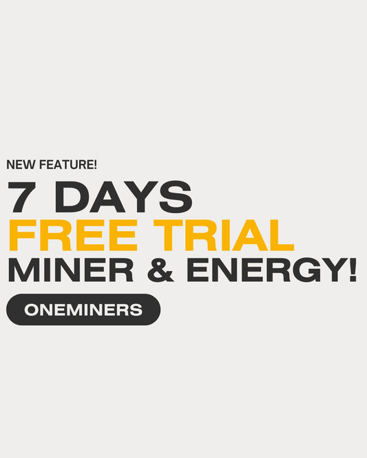 Free Crypto Mining Energy for 7 Days – No Energy Costs