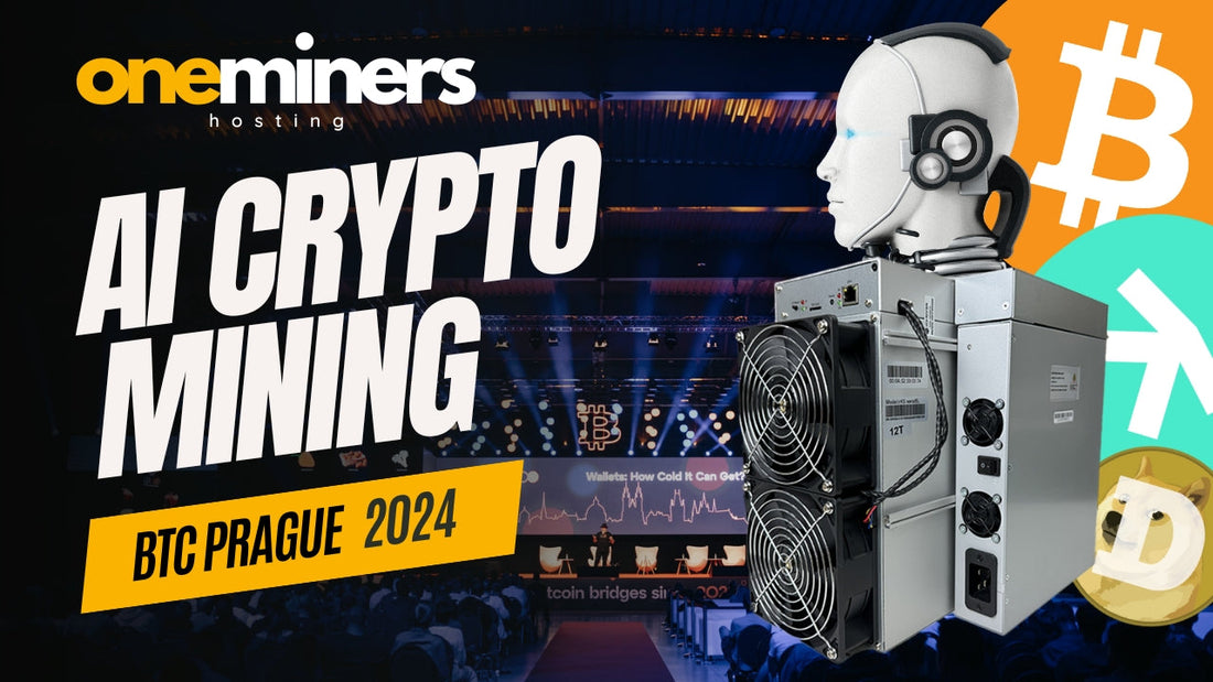 AI Crypto Mining at BTC Prague 2024 with OneMiners!